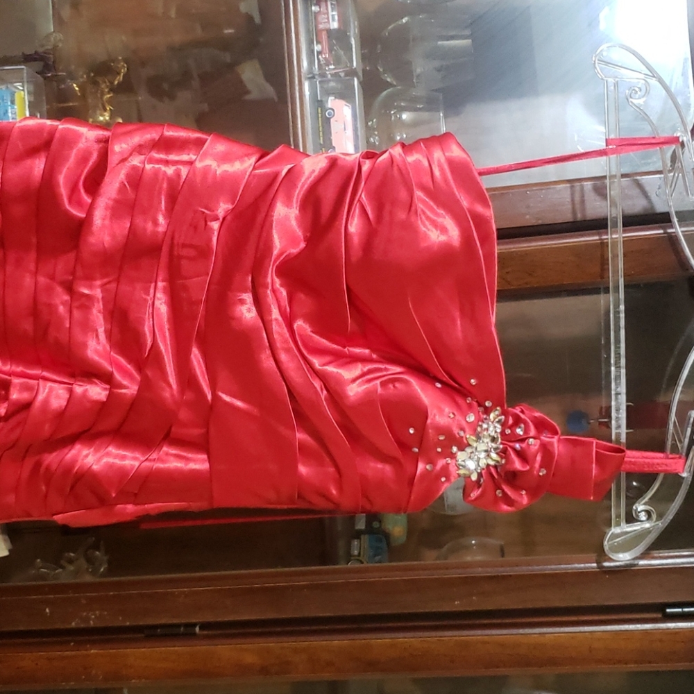 Red dress